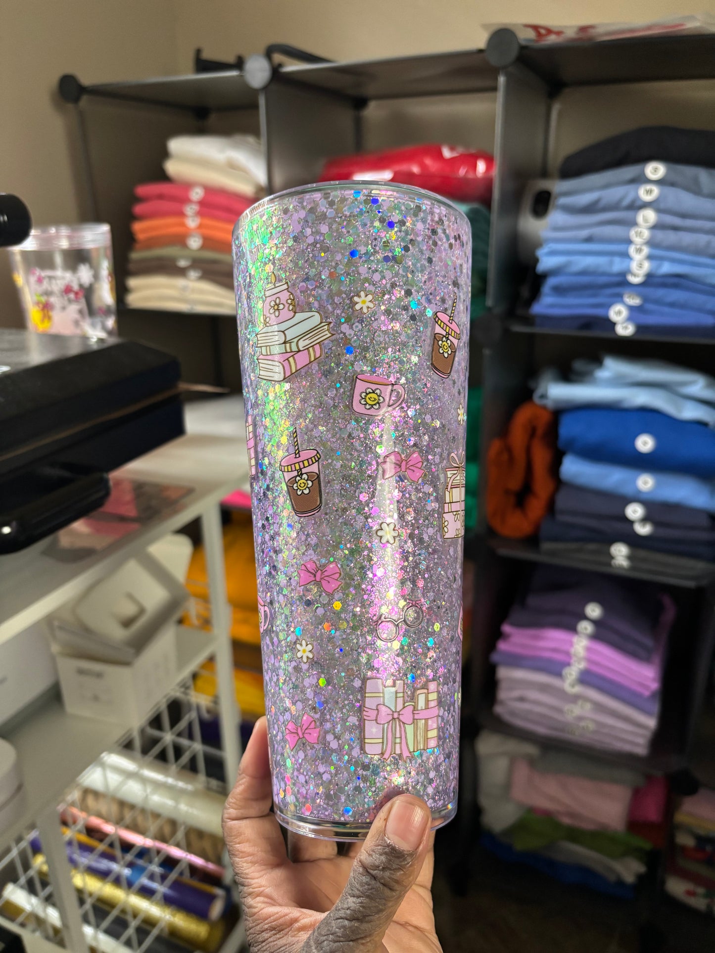 Glitter Book Girl