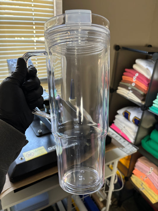 40oz Snowglobe Tumbler *PICK YOUR WRAP*