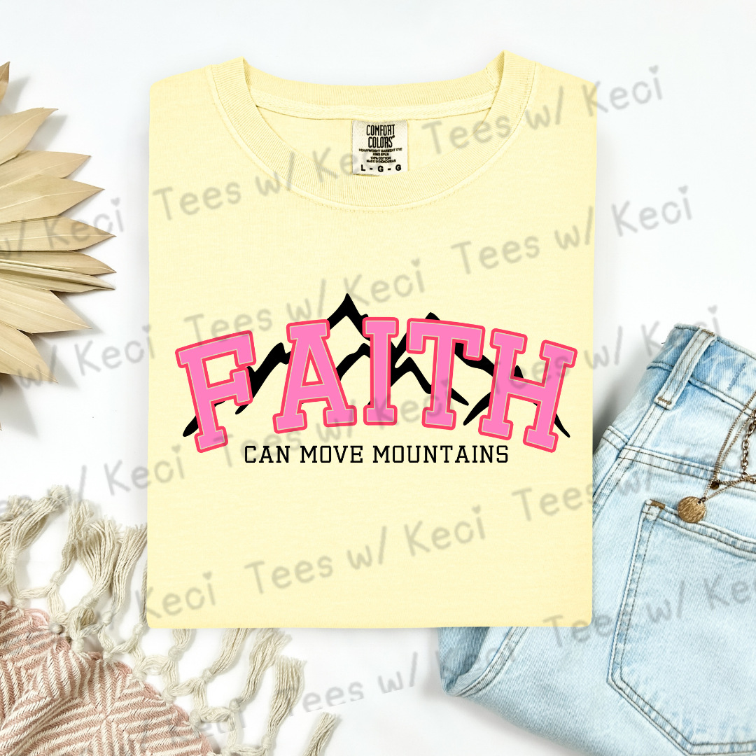“Move Mountains” CC t-shirt