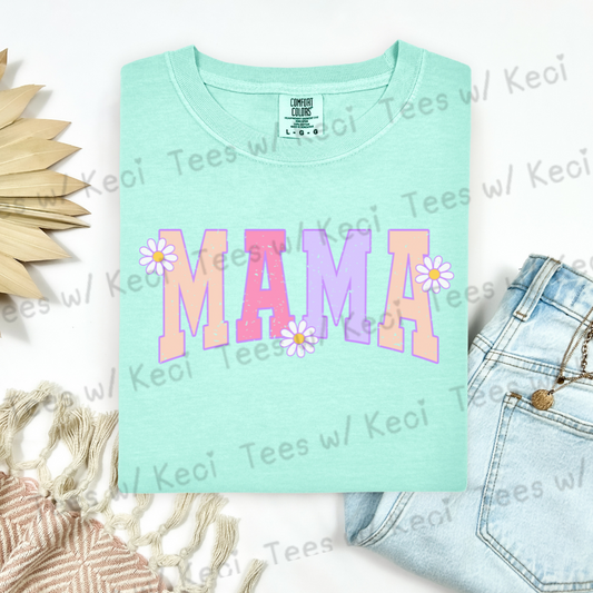 “MAMA” pastel CC t-shirt