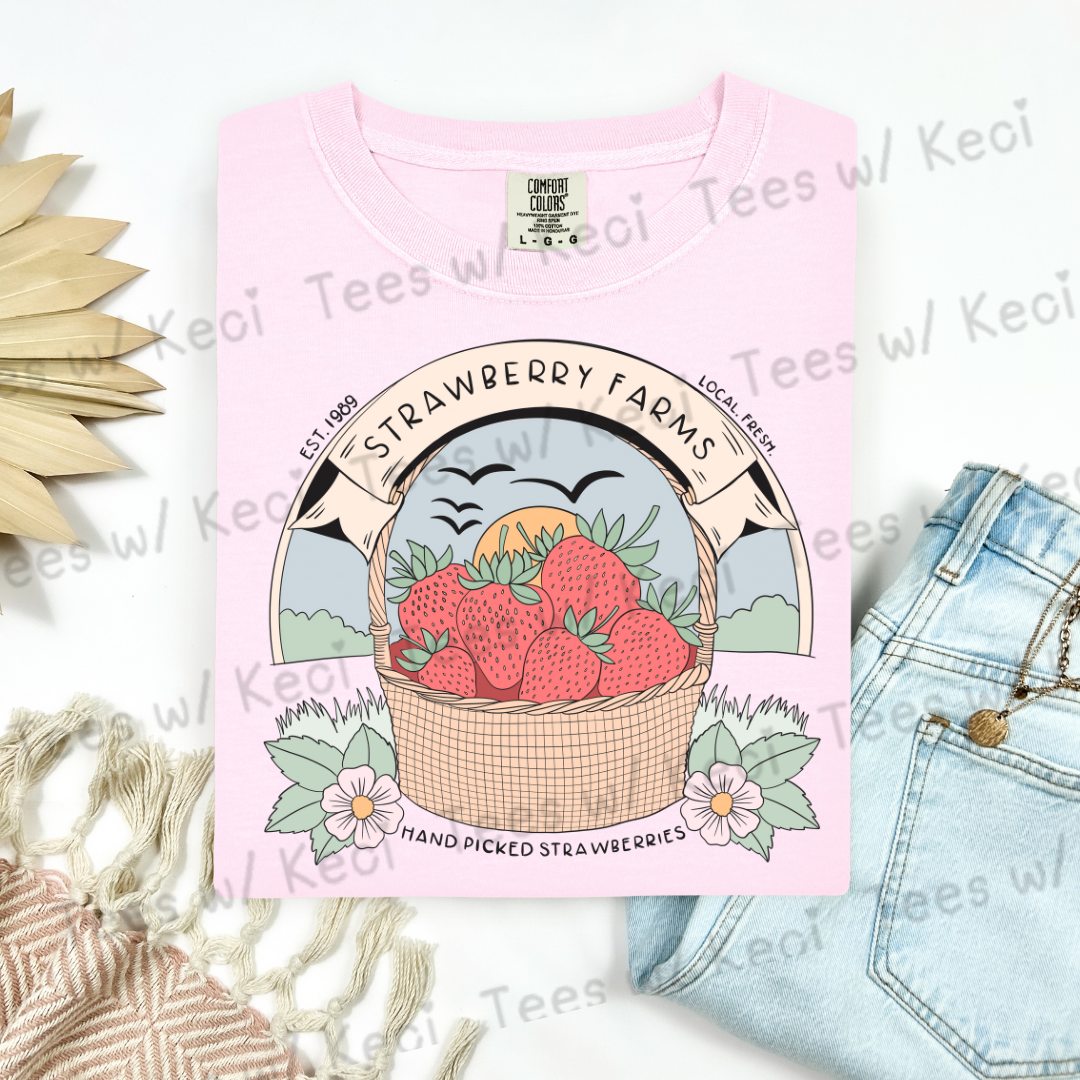 “Strawberry Farm” CC t-shirt